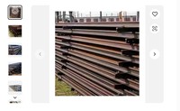 Ferraille d'acier usagée en vrac