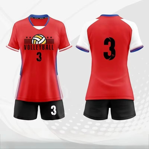 Uniforme de Voleibol Deportivo al por Mayor, 100% Poliéster, Uniforme de Voleibol Sublimado al por Mayor - Product Image 2