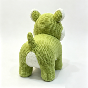 Peluche de corgi de ganchillo personalizado, animal de peluche tejido a mano, cachorro de ganchillo suave, seguro para bebés - Product Image 4