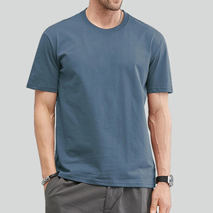 เสื้อยืดคอกลมแขนสั้นระบายอากาศได้ดีแบบคลาสสิกสวมใส่สบายทุกวัน - Product Image 5