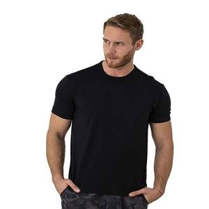 Alta calidad 100% algodón logotipo personalizado impreso patrón sólido tejido diseño en blanco camisetas - Product Image 6