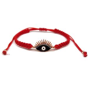 Bracelet à breloques fin macrome - Product Image 1