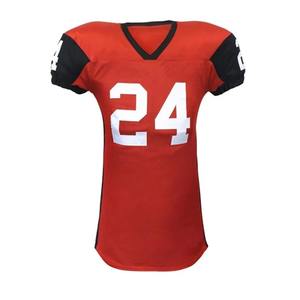 ชุดยูนิฟอร์มฟุตบอลอเมริกันโพลีเอสเตอร์100% สำหรับผู้ใหญ่และสโมสรเยาวชนชุดผ้าเจอร์ซี่และกางเกงออกแบบได้ตามต้องการสำหรับเล่นกีฬา - Product Image 5