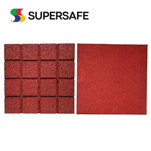 Direct Selling Rubber Tiles Non-Absorbent <b>Playground</b> Flooring for Enhanced Durability Safety Rubber <b>Mats</b> for Outdoor Play Space - Product Image 3