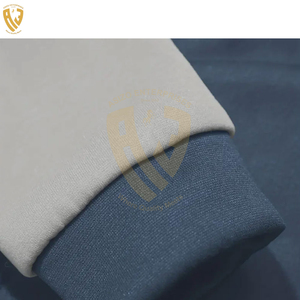 Chándal de algodón 100% Unisex con logotipo personalizado de servicios OEM, conjuntos transpirables de otoño e invierno para hombre, pantalones con patrón sólido, venta al por mayor - Product Image 2