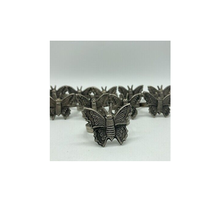 Increíble servilleteros de Metal diseño de flores decoración suministro hebilla para decoración de boda hecho a mano precio barato - Product Image 6