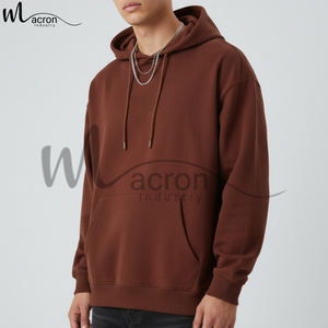 2025 Thick Fleece Drop Shoulder Loose Fit Stylish Winter For Travel Lifestyle Fashion & Everyday Casual Wear Oversized <b>Hoodies</b> - Product Image 1