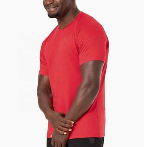 100% coton solide motif surdimensionné hommes à manches courtes t-shirts-poids lourd respirant blanc lavage hommes à manches courtes T-shirt - Product Image 6