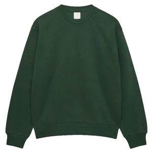 Jersey de cuello redondo de algodón 100% para mujer, jersey con logotipo personalizado, sudadera ecológica para mujer, sudaderas de gran tamaño para hombre, ropa de calle Unisex - Product Image 6