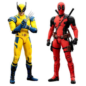 Nuevo Set de Figuras de Acción de Plástico para Deadpool y Wolverine, Figuras Articuladas, Accesorios de Anime, Modelos de Personajes, Estado: Nuevo - Product Image 1