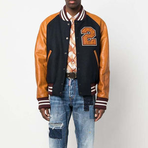 Chaqueta de béisbol manga larga diseño personalizado para hombre precio de fábrica al por mayor ropa deportiva universitaria con chaqueta Lettermen - Product Image 6