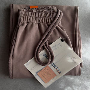 Wholesale Streetwear Customizable Mens Women's Elastic Waist Woolen Fabric Quick Dry <b>Fleece</b> Thickness Formal Smart <b>Tight</b> Sports - Product Image 6
