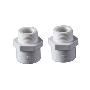 Raccord fileté personnalisé en <span class=keywords><strong>PVC</strong></span> pour tuyau d'eau - 20-90mm Blanc/Bleu/Gris pour plomberie sécurisée, adaptateur femelle pour raccords de tuyaux <span class=keywords><strong>PVC</strong></span> ASTM - Product Image 5