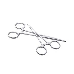 Kelly Forceps Straight 6.25-Inch Extra Long Clamp - Surgical Locking Ratchet <b>Screw</b> Joint Serrated Kelly Forceps By Surgiright - Product Image 1
