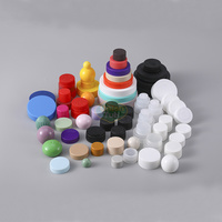 Tapas de Botellas de Agua de 5 Galones de Colores Personalizados, Tapas Desechables de Silicona y Goma PE Antiderrames para Botellas de Agua Mineral