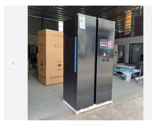 Refrigerador Termoeléctrico de Gran Capacidad de 149L con Descongelación Manual, Puerta Francesa Lateral, para Uso Familiar, con Dispensador de Agua - Product Image 1