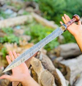 Prix de gros, épée en acier Damas de haute qualité, fabriquée à la main, pour les détaillants et les grossistes, épée fine artisanale - Product Image 4