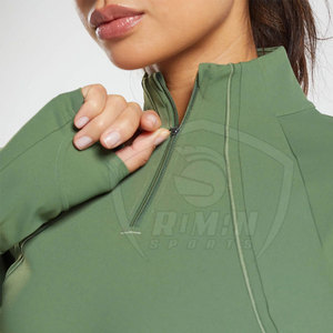 Vêtements de sport en promotion : haut de sport pour femme à manches longues, fabriqué au Pakistan, tissu doux de haute qualité. - Product Image 6
