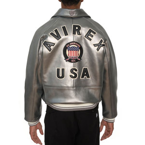 Veste de vachette en cuir pour hommes de style rue de haute qualité, couleurs personnalisées, hiver, dernier prix de gros, service OEM - Product Image 5