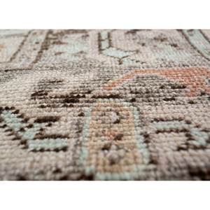 พรมขนสัตว์ถักมือซาวานา สีชมพูและสีม่วง ลายเรขาคณิตและลวดลายนามธรรม รูปทรงสี่เหลี่ยมผืนผ้า สำหรับห้องนั่งเล่นหรือทางเดินในบ้าน-AKWL-1263 - Product Image 3