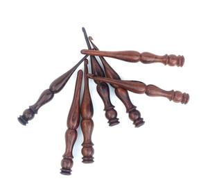 ตะขอถักโครเชต์ไม้ทำด้วยมือออแกไนเซอร์งานฝีมืออุปกรณ์เย็บผ้าที่เก็บตะขอขนาดต่างๆ - Product Image 6