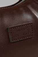 Tas Selempang Kasual Kanvas Cokelat dengan Ritsleting |   Logo Kustom Tahan Air OEM ODM Grosir