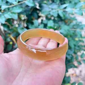 กำไลข้อมือแฟชั่นหรูหราสำหรับสาวๆ กำไลเขาควายขนาดใหญ่ สไตล์ใหม่ กำไลเขาทำมือ - Product Image 6