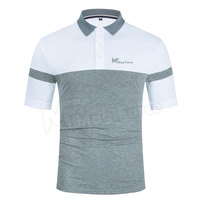 Erkekler İçin Her Beden Özel Tasarım Golf Tişörtleri Nefes Alabilen Kısa Kollu Normal Kalıp Polyester/Pamuk Yüksek Kalite