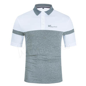 Camiseta de Golf de Verano para Hombre, Diseño Personalizado, Transpirable, Manga Corta, Corte Regular, Mezcla de Algodón, Todas las Tallas - Product Image 1