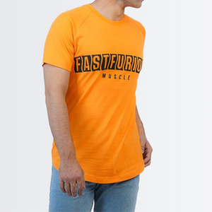 T-shirts décontractés pour hommes à col rond doré Vêtements confortables Dernière conception Vente chaude T-shirts décontractés - Product Image 3