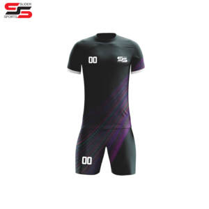 Equipo de fútbol transpirable personalizado servicio OEM camisetas de fútbol personalizadas conjuntos de uniformes de fútbol camisetas de fútbol sublimadas - Product Image 1