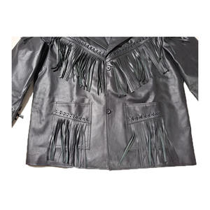 2025 Most Hot Selling Stylish <b>Western</b> Leather <b>Jacket</b> For Men - Product Image 6
