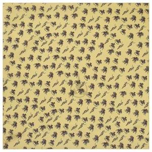 ผ้าพันคอผ้าไหมสี่เหลี่ยมขนาด52*52ซม. สำหรับผู้หญิงที่คลุมหัวผ้าซาตินผ้าไหม100% สองด้านพิมพ์ลายดอกไม้โลโก้ฤดูใบไม้ผลิ - Product Image 4