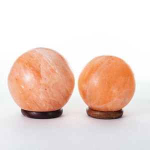 Lámparas de Sal del Himalaya de Alta Calidad, Fabricadas Profesionalmente, Forma Natural de Luna, Procesadas Refinadamente - Product Image 3