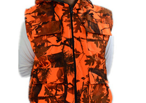 Gilets de chasse camouflage, pêche en plein air, jungle, terrain élevé, gilet de chasse orange, gilet camouflage blaze, imperméable - Product Image 6