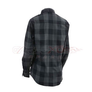 Chemise blindée en flanelle de moto de qualité supérieure Chemise de protection entièrement doublée - Product Image 5