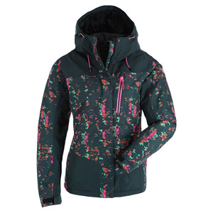 2025 nouvelle conception de Sublimation femmes coupe-vent Softshell extérieur veste imperméable avec polaire capuche fermeture éclair rempli coton - Product Image 6