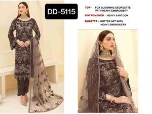 Últimas mujeres usan vestidos indios tradicional Salwar Kameez diseñador Salwar trajes de moda ropa de boda colecciones de ropa - Product Image 6