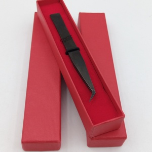 Pinzas para Extensión de Pestañas de Plasma Ruso con el Mejor Diseño, Logotipo Personalizado, Acero Inoxidable de Alta Calidad, Antiestáticas y Duraderas - Product Image 1