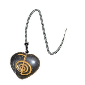 <b>Crystal</b> Heart SunCatcher With Om - Product Image 1