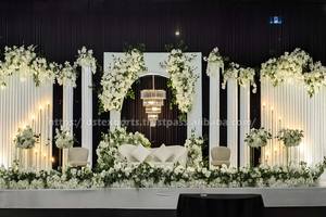 Panneaux de Mandap et de réception haut de gamme, style palais, tendance, finition miroir indienne, pour décoration de scène de mariage - Product Image 6