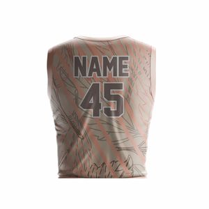 Uniformes de baloncesto personalizables unisex totalmente personalizables para el estilo de su equipo de secado rápido y transpirable para adultos - Product Image 3