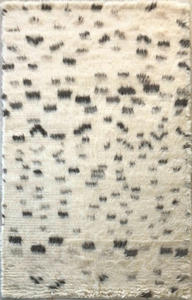 พรมขนสัตว์ถักมือสไตล์โมร็อกโกสุดหรู ผลิตโดยตรงจากอินเดีย เทคนิคการตัดขนแบบ Cut Pile เป็นมิตรกับสิ่งแวดล้อม หนานุ่มพิเศษสำหรับบ้าน - Product Image 2