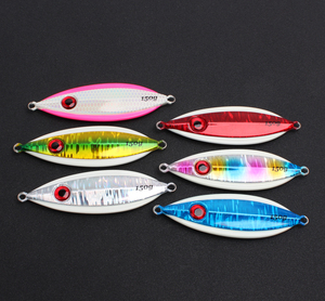 OEM 20-200g 슬로우 피치 지그 메탈 글로우 시바스 루어 하드 미끼 해상 저음 및 심해 일본 지깅 낚시 - Product Image 5