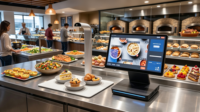 Caméra de reconnaissance IA COMPAX AIMOS-01 2TOPS NPU 2MP HDR Multi-OS pour système de caisse de boulangerie et de vente au détail 4 Go de RAM 8 Go de mémoire flash