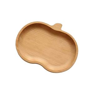 Placa de diseño de papaya de madera única, placa de madera maciza hecha a mano para utensilios de cocina y restaurantes, gran oferta - Product Image 5