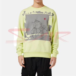 Vente flash : Sweat-shirts en polaire pour homme personnalisés, 100% coton, 330g, impression par sublimation, différentes couleurs, nouveau design de pull - Product Image 2