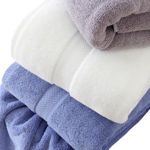 Wholesale Dilpasand Hosiery Luxury Thickened <b>Large</b> Organic Cotton Jacquard Bath Towels 70*140 800g Solid Color Tub <b>Mats</b> - Product Image 4