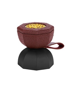 Quemador de Incienso de Latón con Diseño Láser, Porta Incienso Tradicional para Aromaterapia - Product Image 3