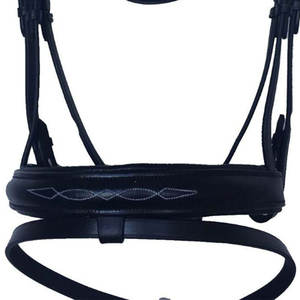 Bride à licou en nylon pour chevaux avec muserolle rembourrée et boucle à dégagement rapide pour une conduite sûre et confortable - Product Image 4